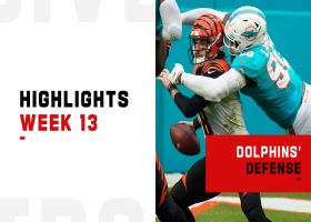 Miami Dolphins' best defensive plays vs. Bengals | Week 13