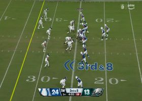 Eagles lose track of Mallory as rookie TE snatches 22-yard grab in space