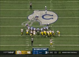 Isaiahh Loudermilk denies Chase McLaughlin's 59-yard FG attempt just before halftime