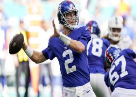 Glennon shows pinpoint accuracy on 18-yard laser to Engram