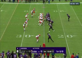 Martin Emerson storms into backfield for blitzing sack of Jackson