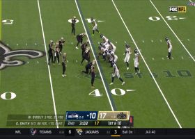 Geno Smith pinpoints Fant along sideline for 22-yard catch
