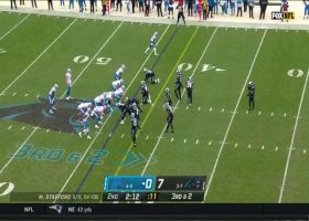 Justin Burris blows up third-down pitch play for big loss