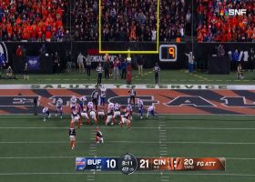 Evan McPherson's 20-yard FG puts Bengals back up by 14 points