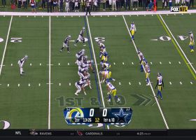 Aaron Donald plows Prescott into turf for opening-drive sack