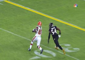 Tyus Bowser chases down Njoku for game-clinching fourth-down stop