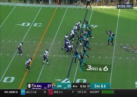 Lawrence's miraculous 29-yard heave to Zay Jones gets Jags inside red zone late in fourth quarter