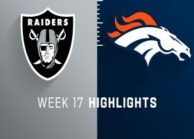 Raiders vs. Broncos highlights | Week 17