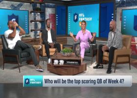 Top-scoring QB predictions for Week 4 | 'NFL Fantasy Live'