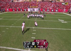 Chase McLaughlin's 24-yard chip shot FG ties game late in second quarter