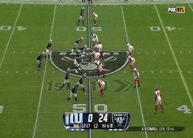 Jihad Ward engulfs Josh Jacobs for 3-yard TFL