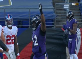 Justin Madubuike knocks down Daniel Jones on 7-yard sack