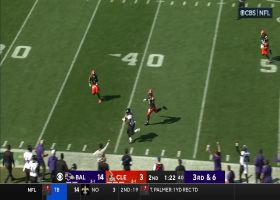 Lamar Jackson's beautiful teardrop hits Gordon for 23-yard gain