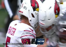 Prater's 44-yard field goal gets Cardinals on scoreboard vs. Seahawks