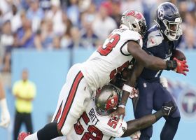 Bucs force Willis into O'Connor's arms for team's second sack vs. rookie QB
