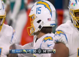 Cameron Dicker connects on 50-yard field goal to increase Chargers advantage