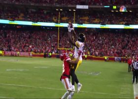 Can't-Miss Play: James Washington highpoints Big Ben's jump-ball for toe-tap TD