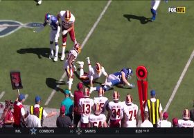 Tip drill! Giants pick off Keenum's deflected pass for early turnover