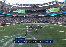 Chad Ryland's 51-yard FG has some major bend action