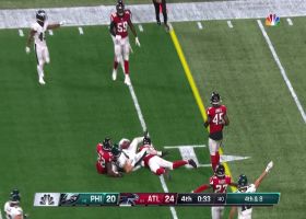 Falcons seal comeback victory with huge fourth-down stop