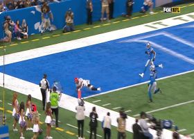 Burrow lobs 24-yard TD rainbow into Chris Evans' bucket