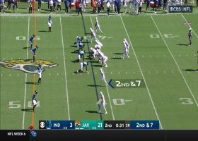 Zack Moss sheds two would-be tacklers on 16-yard reception