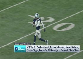 Splitting up WRs by scoring tiers | 'NFL Fantasy Live'