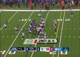 Rookie Tyjae Spears stiff arms Jack Jones on elusive 19-yard run