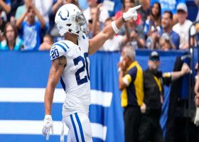 Jordan Wilkins caps Colts' superb two-minute drill with TD