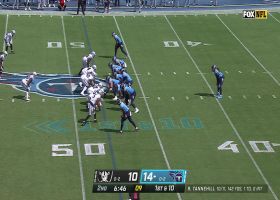 Tannehill has perfectly clean pocket for 21-yard strike to Woods
