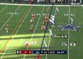 Ced Wilson eludes pair of defenders on shifty 19-yard catch and run