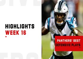 Panthers' best defensive plays from 4-turnover win | Week 16