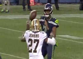 Malcolm Jenkins takes down Geno Smith on well-timed safety blitz