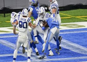 Jordan Wilkins scampers past goal line for his first TD of 2020