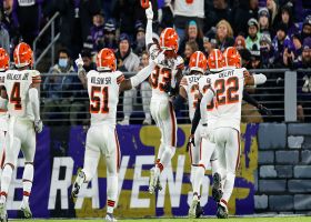 Ronnie Harrison lays out to haul Browns' third INT vs. Jackson