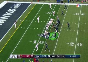 John Ursua's first NFL catch goes for CLUTCH fourth-down grab