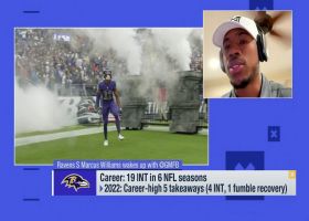 Marcus Williams on Ravens offense entering 2023, reacts to Madden 24 trailer