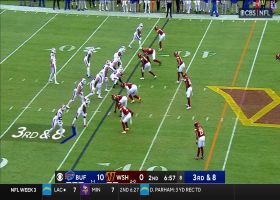 Stefon Diggs' crisp route-running results in 19-yard reception
