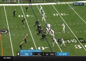 Cam Jordan, Carl Granderson combine of sack on Tannehill