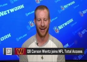 Carson Wentz trying not to get 'too excited' to play vs. Eagles in 2022