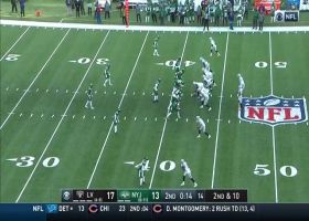 Jets push Raiders out of field-goal range with back-to-back sacks