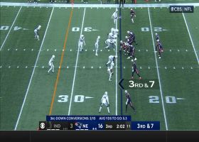 Jakobi Meyers' absolutely ridiculous Cris Carter toe-tap catch attempt comes just short