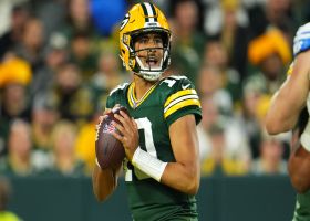 Jordan Love's fourth-down pass dots Doubs for 15-yard gain