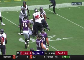 Zay Flowers showcases video-game moves on 8-yard catch and run