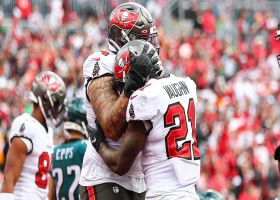 Bucs' O-line paves way for Ke'Shawn Vaughn's walk-in TD