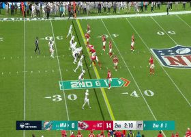 Tagovailoa's 14-yard dart hits Waddle perfectly in stride