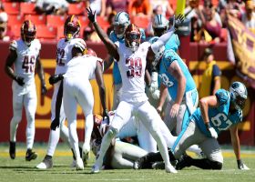 Jeremy Reaves bursts from backfield to sack P.J. Walker
