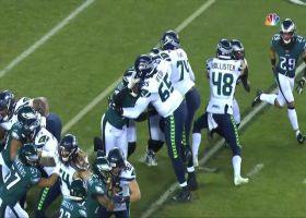 Eagles BLOCK Jason Myers' early 35-yard FG try