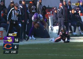 Cousins' look-off move sparks 30-yard sideline dime to Osborn