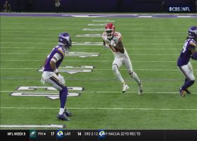 Valdes-Scantling's vicious stiff-arm sends Byron Murphy to the turf
